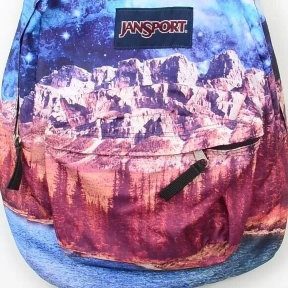 JanSport Unisex High Stakes Multi Agate Skies Backpack School Bag Rucksack